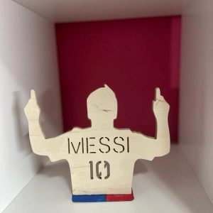 lampara silueta de messi