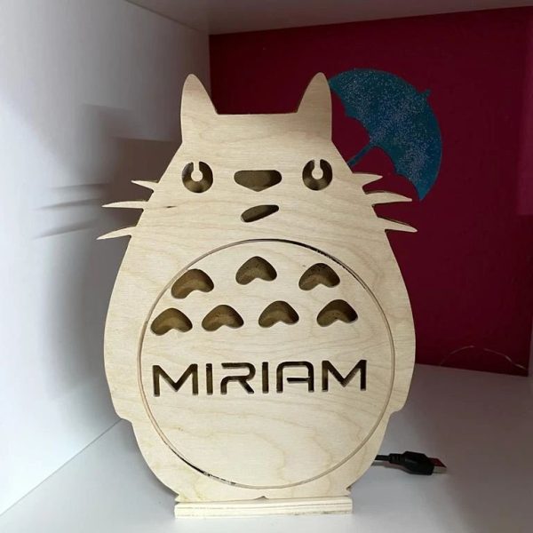 Lampara led de totoro